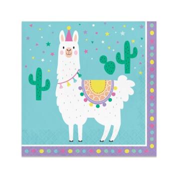 Lama Party Servietten